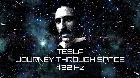 432 Hz Tesla Guided Meditation Straight To Your Subconscious Mind - Journey Through Space In 4k