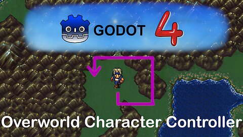 Godot 4 Overworld Character Controller [FF6 Battle System 1]