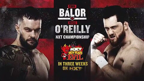 Finn Bálor vs Kyle O' Reilly - NXT: New Year's Evil (Full Match)