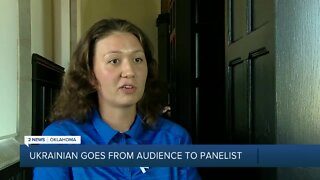 Ukrainian Goes From Audience To Panelist