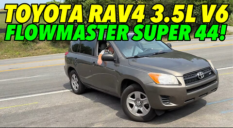 2012 Toyota RAV4 3.5L V6 w/ FLOWMASTER SUPER 44!