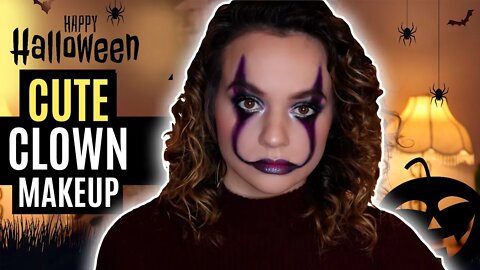 Cute Clown Makeup Tutorial For Halloween!