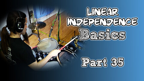 Drum Exercise | Linear Independence Basics (Part 35/36) | Panos Geo