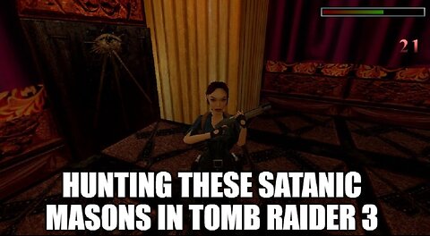 Another Look At This Strange Thames Tunnel Freemason Lodge In Tomb Raider 3 Remastered 😳