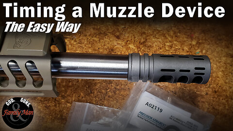 The Easiest Way to Time a Muzzle Device