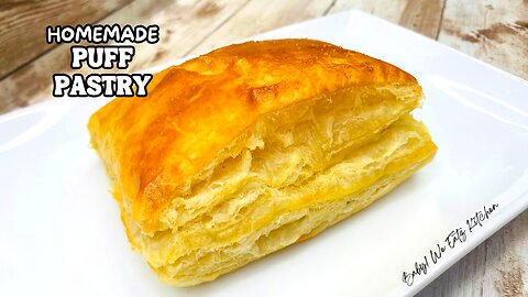 Homemade Puff Pasty | Simple, Easy And Buttery