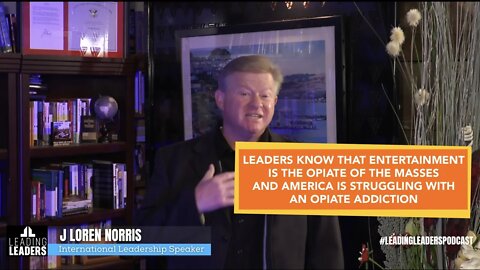 LEADERS KNOW THAT ENTERTAINMENT IS THE OPIATE OF THE MASSES AND AMERICA IS STRUGGLING WITH AN OPI…