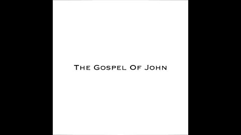The Gospel of John - Chapter 1