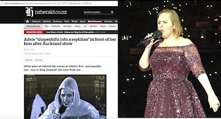 Adele Caught Shapeshifting Into Eight-Foot Reptilian In New Zealand