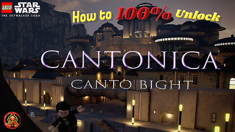How to get 100% Cantonica - Canto Bight, Lego Starwars The Skywalker Sage.
