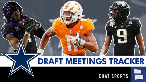 Dallas Cowboys NFL Draft Prospects Meetings Tracker