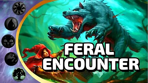 🟢Is Feral Encounter Mono Green's Answer? | MTG Arena Standard Aggro Deck List Wilds of Eldraine WOE