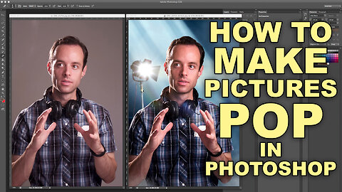 Photoshop Tutorial • How To Make Pictures POP • FREE Step-by-Step Course for Beginners