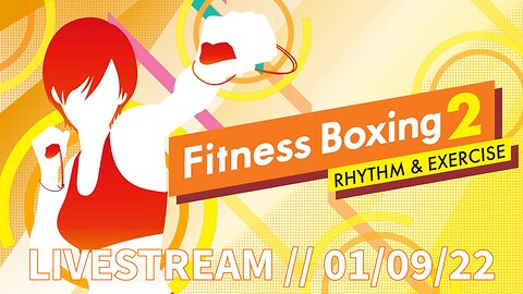 Day 9 // Daily Work Out // Fitness Boxing 2: Rhythm & Exercise // LIVESTREAM // 01/10/22