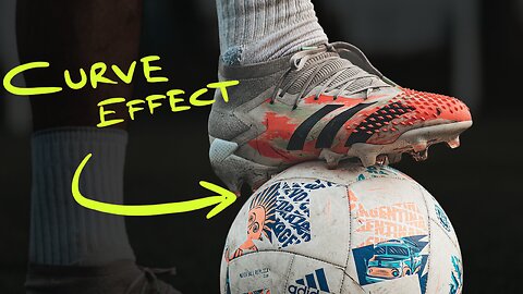 Football Boot Physics: Curve Test