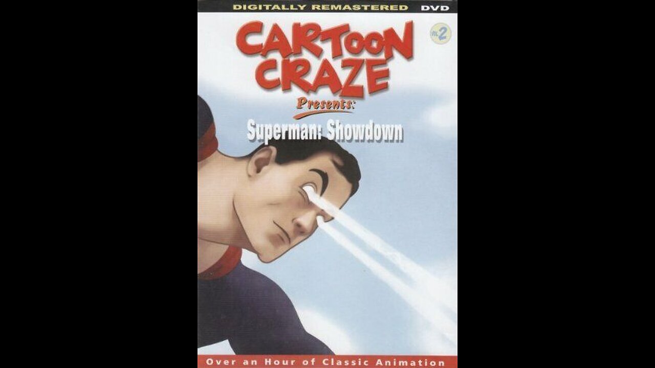 Cartoon Craze Presents : Superman: Showdown (Public Domain DVD Disc)