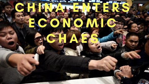 Warning : China Enters Economic Chaos !!