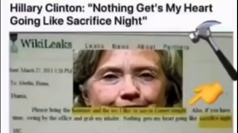 FRAZZLEDRIP: A Hillary Clinton "SATANIC SNUFF FILM" found on Anthony Weiners laptop in 2016
