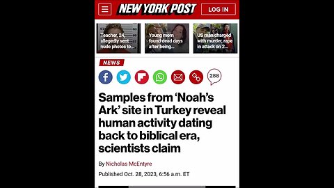More Scientific Evidence That Proves The Noahs Ark Story True Paranormal News
