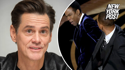 Jim Carrey 'sickened' by Oscars' standing ovation for Will Smith: 'I'd have sued him for $200M'