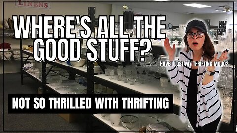 😔 I've LOST my Thrifting MOJO! Thrifting for eBAY + What Sold on eBay + Thrift With Me