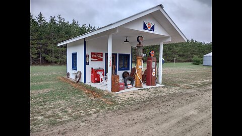 Tour my retro gas station.