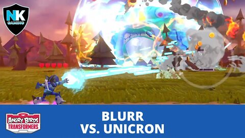 Angry Birds Transformers - Blurr vs. Unicron