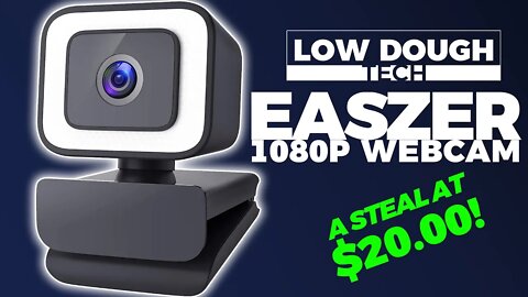 Mosonth (Easzer) 1080P Ringlight Webcam (Tech Review)