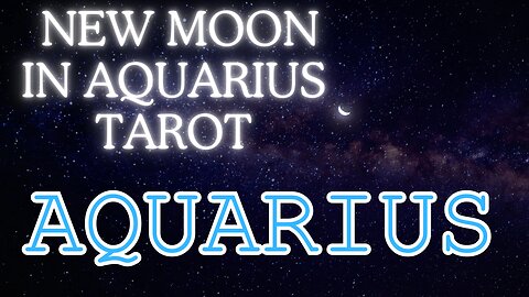 Aquarius ♒️- Growing pains! New Moon in Aquarius tarot reading #aquarius #tarot #tarotary #newmoon