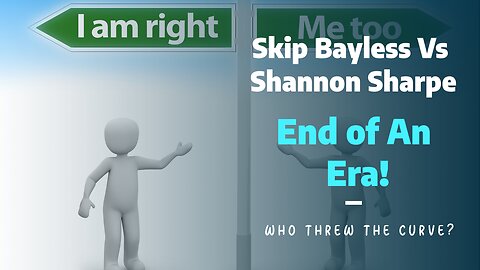 Skip Bayless Vs Shannon Sharpe End of An Era! #sports #nyc #podcast #realtalk #fy #fyp #trending