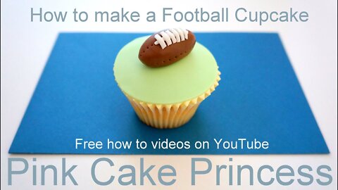 Copycat Recipes How-to make a Football Cupcake for Super Bowl XLVIII Cook Recipes food Recipes