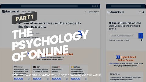 The Psychology of Online Learning: How to Get the Most Out of Your Online Education.