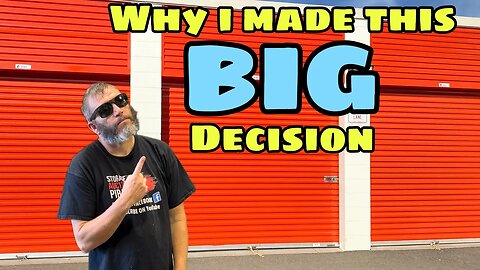 WHY I MADE THIS HUGE DECISION