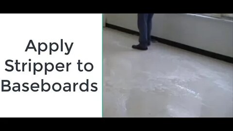 How to Apply Chemical Stripper with Flat Mop