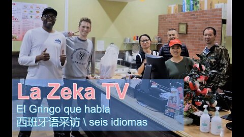 【中文字幕】西语采访 EL GRINGO QUE HABLA SEIS IDIOMAS (La Zeka TV) GRINGO THAT SPEAKS SIX LANGUAGES