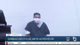 Man suspected of shooting, killing janitor pleads 'not guilty'