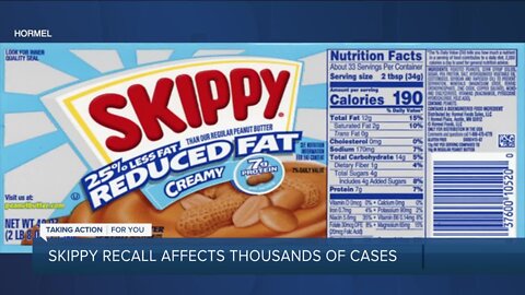 Skippy recalls some peanut butters because they may contain stainless steel pieces