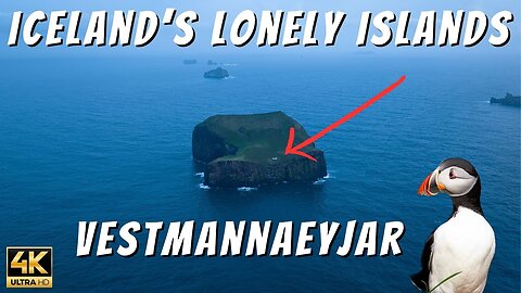 ICELAND’S LONELY ISLANDS | Visiting the Westman Islands (Vestmannaeyjar) 4K Drone Footage