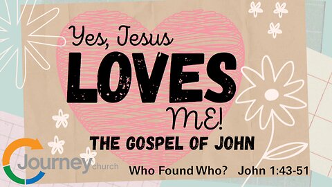 Who Found Who? John 1:43-51