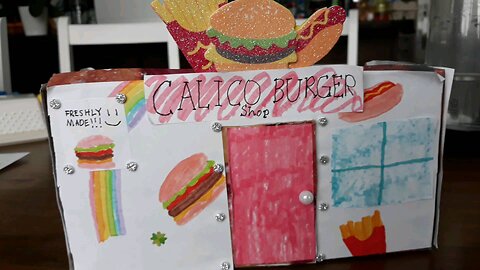 CALICO BURGER SHOP! (Part 2) Super cute!!