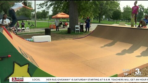 Caden's Corner: New skate ramp unveiled in North Omaha Sunday