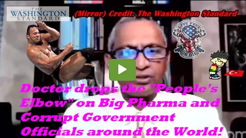 This Doctor Drops "The People's Elbow" on the Genocide Jab Cabal