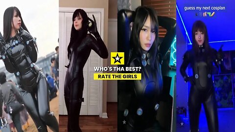 Rate the Girls: Best Gantz Cosplay Costume TikTok Dance Contest #1 🔫👥🌌