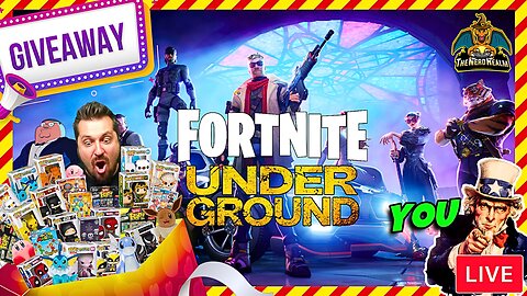 December GIVEAWAYS Now! Fortnite Underground with YOU! Let's Squad Up & Get Some Wins! 12/29/23