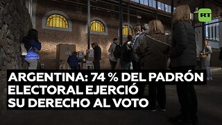 Argentina cuenta votos en las elecciones presidenciales con un 74 % de asistencia