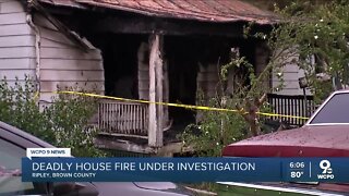 Elderly woman killed in early morning Ripley house fire