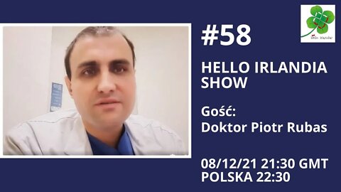 ☘ Hello Irlandia Show #58 z Dr Piotrem Rubasem 🎙