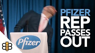 Pfizer Unable To Finish Press Conference As Spokespeople Keep Collapsing