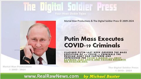 Putin Mass Executes COVID-19 Criminals