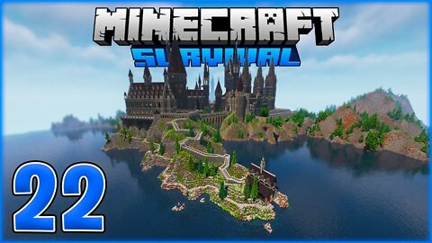 Castelo do Harry Potter - Projeto Hogwarts Parte 1 - Survival 22